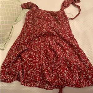 Red sundress